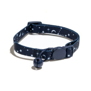 Celestial Print Breakaway Cat Collar – Blue