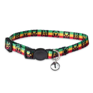 Rasta Print Breakaway Cat Collar – Multicolor