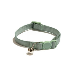 Solid Breakaway Cat Collar – Sage
